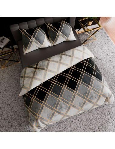 CINDERA Komplet pościeli z bawełny satynowej 160x200cm 100101