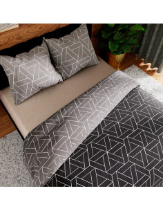 ZEFIRA Komplet pościeli z bawełny satynowej 220x200cm 100107