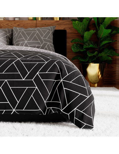 ZEFIRA Komplet pościeli z bawełny satynowej 220x200cm 100107