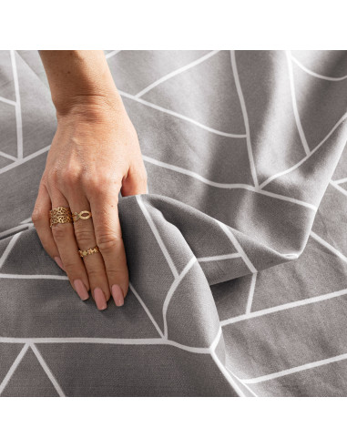 ZEFIRA Komplet pościeli z bawełny satynowej 220x200cm 100107