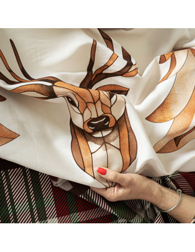 MERRY Komplet pościeli z bawełny satynowej 220x200cm 100109