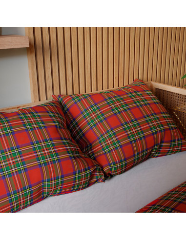 SZKOTI Komplet pościeli z bawełny satynowej 160x200cm 100108