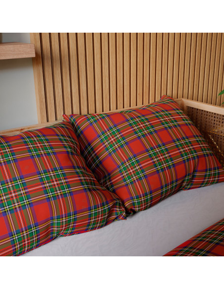 SZKOTI Komplet pościeli z bawełny satynowej 160x200cm 100108