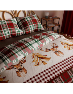 MERRY Komplet pościeli z bawełny satynowej 160x200cm 100109 2