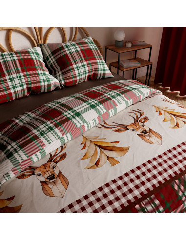 MERRY Komplet pościeli z bawełny satynowej 160x200cm 100109