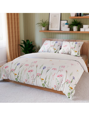 ZALURA Komplet pościeli z bawełny satynowej 220x200cm 100102