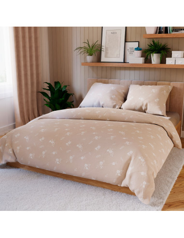 VELORA Komplet pościeli z bawełny satynowej 220x200cm 100105