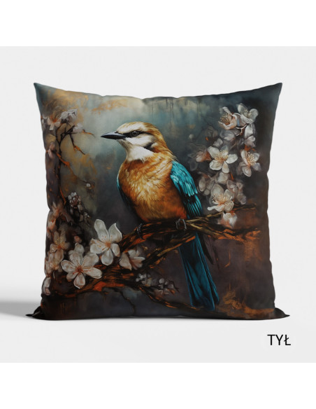 PTAK ATOS Poszewka dekoracyjna VELVET, 40x40cm, kolor 001 ciemny turkusowy petrol P00149