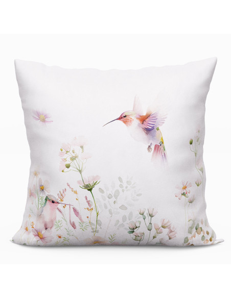 POLINA Poszewka dekoracyjna VELVET, 40x40cm, kolor 001 różowy P00128