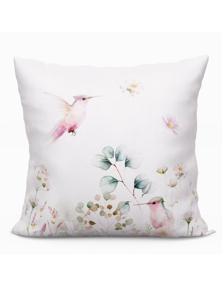 POLINA Poszewka dekoracyjna VELVET, 40x40cm, kolor 001 różowy P00128