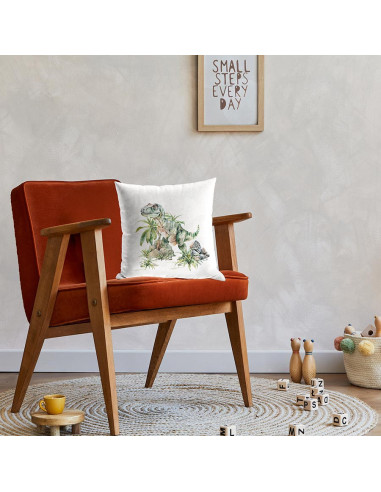 DINOZAURY Poszewka dekoracyjna VELVET, 40x40cm, kolor 001 P00304