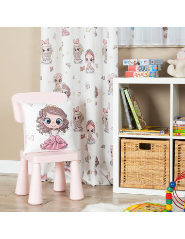 PRINCESS Poszewka dekoracyjna VELVET, 40x40cm, kolor 002 brunetka P00086