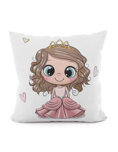 PRINCESS Poszewka dekoracyjna VELVET, 40x40cm, kolor 002 brunetka P00086