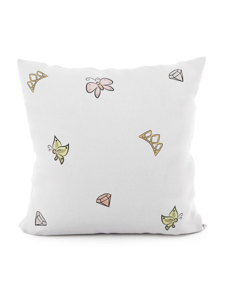 PRINCESS Poszewka dekoracyjna VELVET, 40x40cm, kolor 002 brunetka P00086