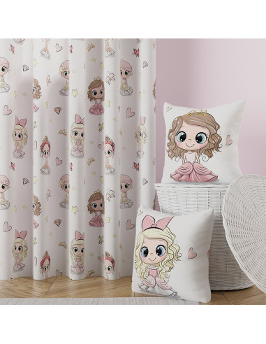 PRINCESS Poszewka dekoracyjna VELVET, 40x40cm, kolor 002 brunetka P00086