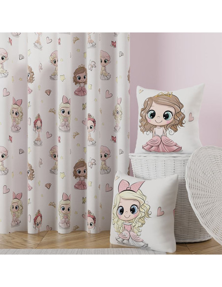 PRINCESS Poszewka dekoracyjna VELVET, 40x40cm, kolor 002 brunetka P00086