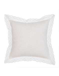 RACHELA Poszewka z ażurem, szerokość 40 x wysokość 40cm, kolor 001 biały 912432