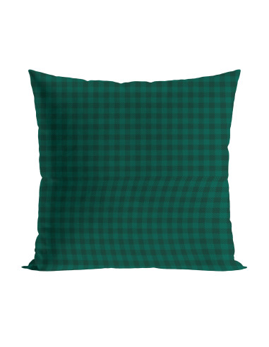 KRATA Z SAMOCHODEM, BAJKOWE ŚWIĘTA Poszewka dekoracyjna VELVET, 40x40cm, kolor 002 zielony PBN354