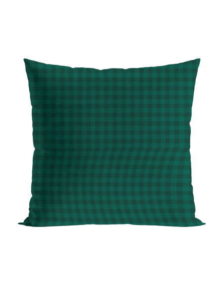 KRATA Z SAMOCHODEM, BAJKOWE ŚWIĘTA Poszewka dekoracyjna VELVET, 40x40cm, kolor 002 zielony PBN354