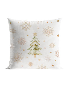 CHOINKI, ZIMOWA OPOWIEŚĆ Poszewka dekoracyjna VELVET, 40x40cm, kolor 001 biały PBN336