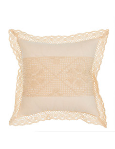 RACHELA Poszewka z ażurem, szerokość 40 x wysokość 40cm, kolor 012 kremowy 912432