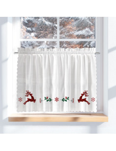 JELONKI, KRATA PATCHWORK Zazdrostka Microfibra, szerokość 100 x wysokość 60cm,  kolor 001 biały PBN350