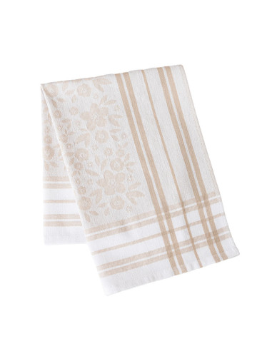 FIOŁKA Ścierka kuchenna, rozmiar 50x70cm, kolor beżowy 002 S00019