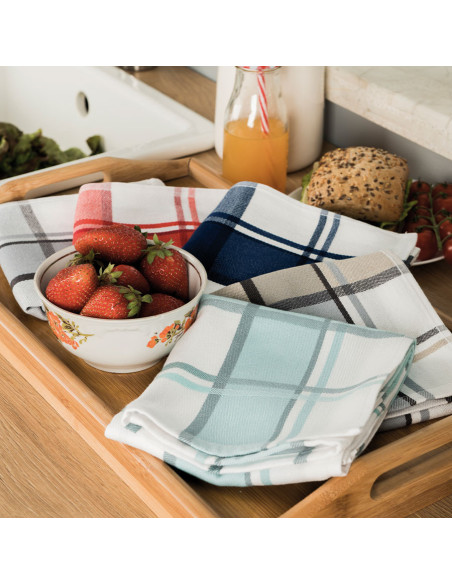 KRATI Ścierka kuchenna, rozmiar 50x70cm, kolor czerwony 005 S00005