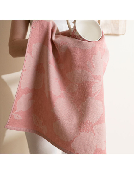 SOFIKO Ścierka kuchenna, rozmiar 50x70cm, kolor beżowo-różowy 010 S00017