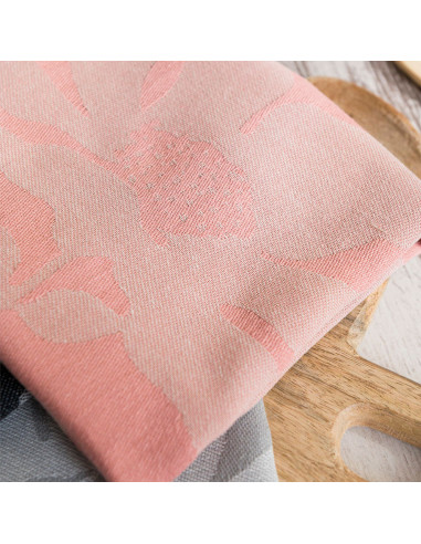 SOFIKO Ścierka kuchenna, rozmiar 50x70cm, kolor beżowo-różowy 010 S00017