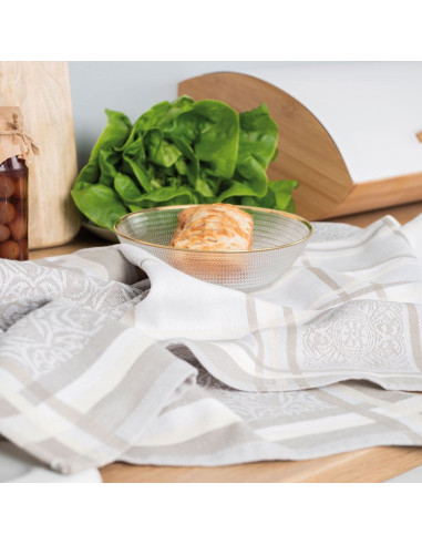 MAJOLICA Ścierka kuchenna, rozmiar 50x70cm, kolor beżowy 002 S00001