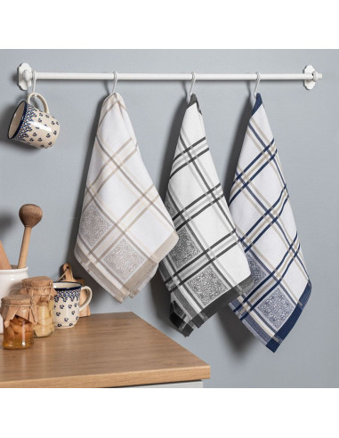 MAJOLICA Ścierka kuchenna, rozmiar 50x70cm, kolor beżowy 002 S00001