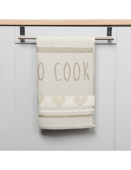 COOK Ścierka kuchenna, rozmiar 50x70cm, kolor beżowy 001 S00007