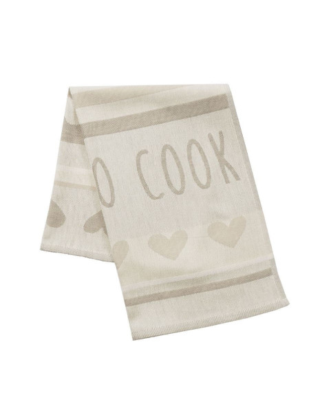 COOK Ścierka kuchenna, rozmiar 50x70cm, kolor beżowy 001 S00007