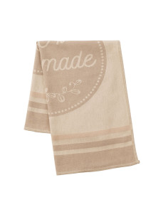 HANDMADE Ścierka kuchenna, rozmiar 50x70cm, kolor beżowy 002 S00008