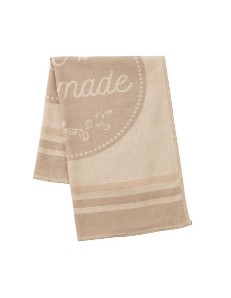 HANDMADE Ścierka kuchenna, rozmiar 50x70cm, kolor beżowy 002 S00008