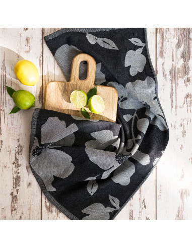 SOFIKO Ścierka kuchenna, rozmiar 50x70cm, kolor czarny 007 S00017