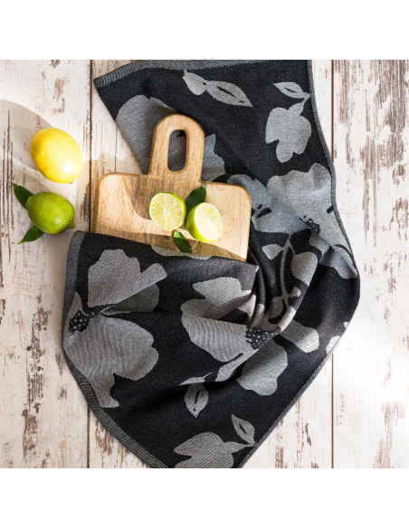 SOFIKO Ścierka kuchenna, rozmiar 50x70cm, kolor czarny 007 S00017