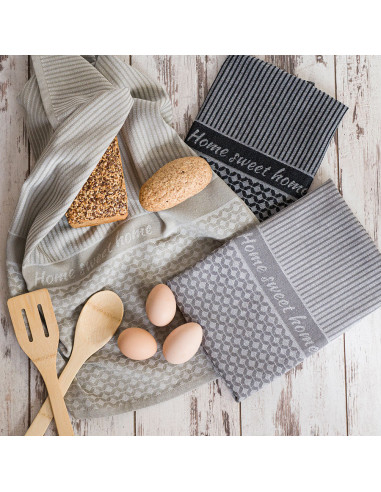 SWEET HOME Ścierka kuchenna, rozmiar 50x70cm, kolor beżowy 002 S00016