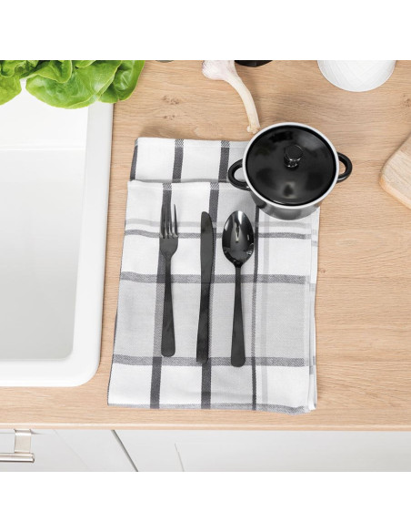 KRATI Ścierka kuchenna, rozmiar 50x70cm, kolor szary 001 S00005