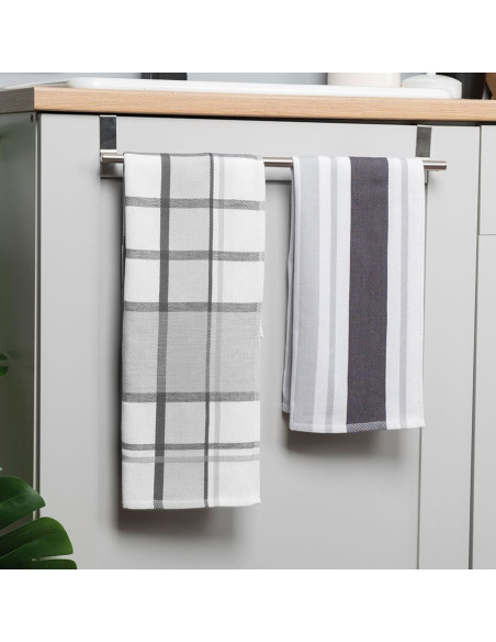 KRATI Ścierka kuchenna, rozmiar 50x70cm, kolor szary 001 S00005