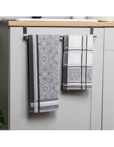 MAJOLICA Ścierka kuchenna, rozmiar 50x70cm, kolor szary 001 S00001