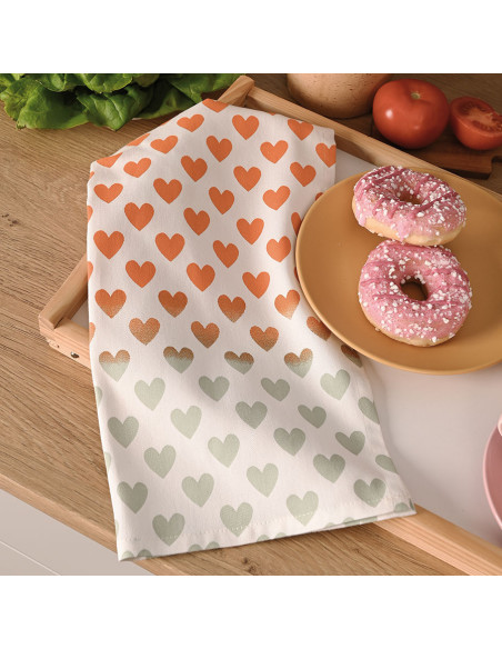 LOVE FOR SOUL Komplet 3 ścierek kuchennych, rozmiar 40x60cm S00013