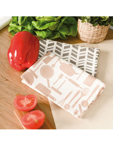 BEST PEOPLE Komplet 3 ścierek kuchennych, rozmiar 40x60cm S00015