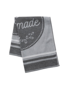 HANDMADE Ścierka kuchenna, rozmiar 50x70cm, kolor szary 001 S00008