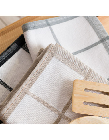 KRATKA Ścierka kuchenna, rozmiar 50x70cm, kolor beżowy 002 S00020