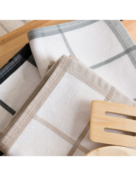 KRATKA Ścierka kuchenna, rozmiar 50x70cm, kolor beżowy 002 S00020