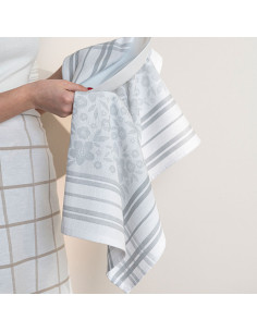 FIOŁKA Ścierka kuchenna, rozmiar 50x70cm, kolor szary 001 S00019 2