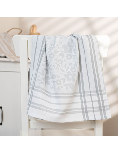 FIOŁKA Ścierka kuchenna, rozmiar 50x70cm, kolor szary 001 S00019