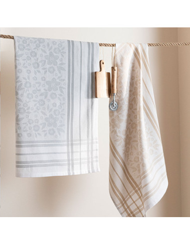 FIOŁKA Ścierka kuchenna, rozmiar 50x70cm, kolor szary 001 S00019